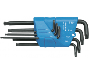 Набор ключей торцовых TORX, шар, 7 предметов T10-T40 H 43 KTX-07  1531441