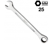 Ключ гаечный комбинированный с трещоткой 25 мм, MAX BITE™ Milwaukee, 4932480212