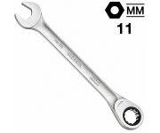 Ключ гаечный комбинированный трещоточный 11 мм, GEDORE 7 R 11, 2297094