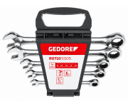 Набор комбинированных гаечных ключей с трещоткой GEDORE red R07105005, 8–19 мм, 5 шт. 3300849