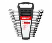 Набор комбинированных гаечных ключей с трещоткой GEDORE red R07105012, 8–19 мм, 12 шт. 3300850
