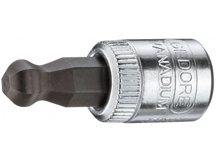 Головка торцевая 1/4" для винтов с внутренним шестигранником, шар 4 мм IN 20 K 4 2219409 Головка торцевая 1/4" для винтов с внутренним шестигранником, шар 4 мм IN 20 K 4 2219409