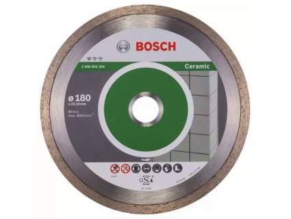 Алмазный диск Standard for Ceramic 180/22,23 мм (1 шт.)  2608602204