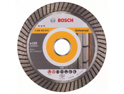 Алмазный диск Best for Universal Turbo 125/22,23 мм (1 шт.)  2608602672