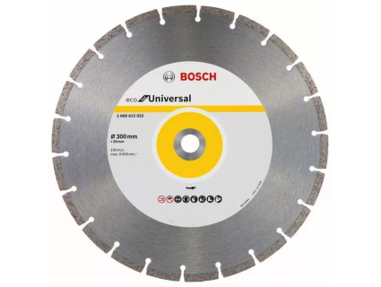 Алмазные отрезные диски Eco for Universal Segmented 300/20 мм (1 шт.)  2608615032