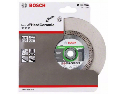 Алмазный диск Bf HardCeramic 85/22,23 мм (1 шт.)  2608615075