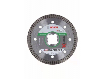 Алмазный диск Best for Ceramic Extraclean Turbo X/LOCK 115x22,23x1,4x7 мм (1 шт.)  2608615131