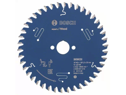 Пильный диск Expert for Wood 140x20x1.8/1.3x42T (1 шт.) 2608644010