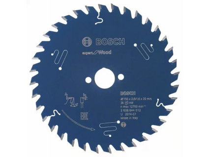 Пильный диск Expert for Wood 150x20x2.6/1.6x36T (1 шт.) 2608644012