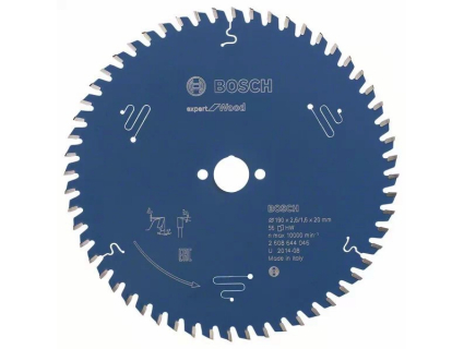 Пильный диск Expert for Wood 190x20x2.6/1.6x56T (1 шт.) 2608644046
