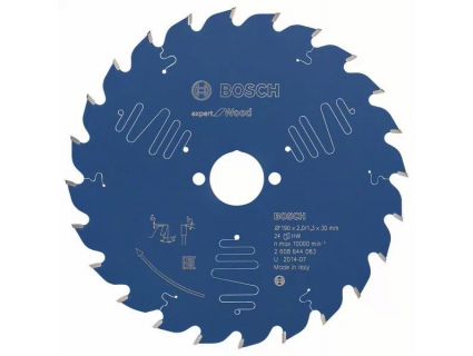 Пильный диск Expert for Wood 190x30x2/1.3x24T (1 шт.) 2608644083