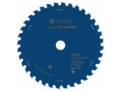 Пильный диск E.f.Stainless Steel 185x20x36 (1 шт.) 2608644289