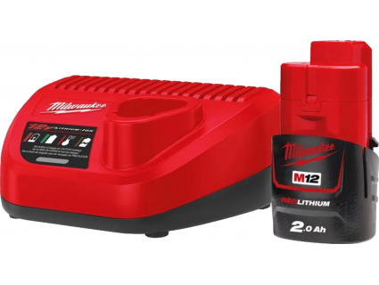 Энергокомплект M12 NRG-201 Milwaukee 4933451900