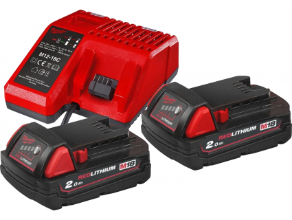 Энергокомплект M18 NRG-202 Milwaukee 4933459213