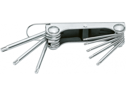 Набор ключей торцовых TORX, 8 предметов T9-T40 SCL 43 TX-80 6346460