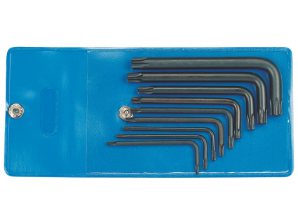 Набор ключей торцовых TORX, 9 предметов T7-T40 43 TX-09 6360960