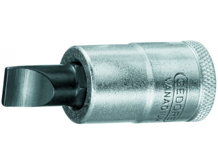 Головка торцевая 1/2" для винтов с прямым шлицем 8x1,2 мм IS 19 8x1,2 6656060 Головка торцевая 1/2" для винтов с прямым шлицем 8x1,2 мм IS 19 8x1,2 6656060