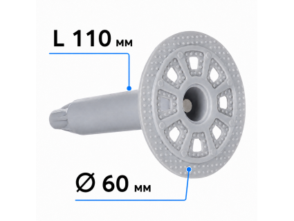 Дюбель тарельчатый F-ING TS110-60-90 (100 шт./уп.)