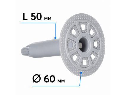 Дюбель тарельчатый F-ING TS50-60-90 (100 шт./уп.)