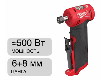 Прямошлифовальная машина угловая M12 FDGA-0 Milwaukee 4933471438