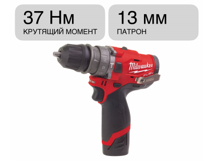 Шуруповерт ударный аккумуляторный M12 FPDX-202X Milwaukee 4933464136 Шуруповерт ударный аккумуляторный M12 FPDX-202X Milwaukee 4933464136