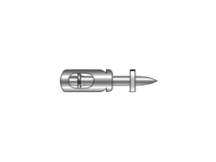 Дюбель-гвоздь TB27 P12, 27мм. (100 шт.) Gefest TB27P12