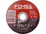 Диск отрезной по металлу ST 125х1,2х22 мм FEMSA 1401001002