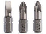 Наборы бит для шуруповерта Extra Hard 25 мм S1.0х5.5/PH2/PZ2 2607001766