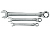 Набор ключей гаечных комбинированных с трещоткой 8-19 мм (12 шт.) R07205012 3300873