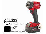 Гайковерт аккумуляторный M18 FIW2F12-502X FUEL Milwaukee 4933478444 Гайковерт аккумуляторный M18 FIW2F12-502X FUEL Milwaukee 4933478444