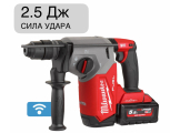  Перфоратор аккумуляторный SDS-plus M18 ONE FHX-552X FUEL Milwaukee 4933478504