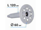 Дюбель тарельчатый F-ING TS120-60-90 (50 шт./уп.)