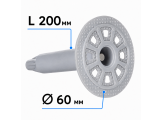 Дюбель тарельчатый F-ING TS200-60-90 (50 шт./уп.)