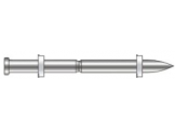 Дюбель-гвоздь FM44D8, 44мм. (100 шт.) Gefest  FM44D8