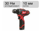 Шуруповерт аккумуляторный M12 BDD-201C Milwaukee 4933479439