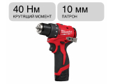 Шуруповерт аккумуляторный M12 BLDDRC-202C Milwaukee 4933499686 Шуруповерт аккумуляторный M12 BLDDRC-202C Milwaukee 4933499686