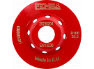 Чашка алмазная двухрядная ST 100 мм FEMSA 1401002001