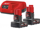 Энергокомплект M12 NRG-402 Milwaukee 4933459211
