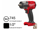 Гайковерт аккумуляторный M18 FMTIW2F12-0X FUEL Milwaukee 4933478449