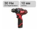 Шуруповерт аккумуляторный M12 BDD-201C Milwaukee 4933479439