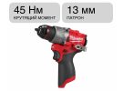 Шуруповерт аккумуляторный M12 FDD2-0 Milwaukee 4933479872