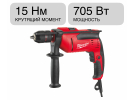 Дрель ударная PD-705 Milwaukee 4933431955